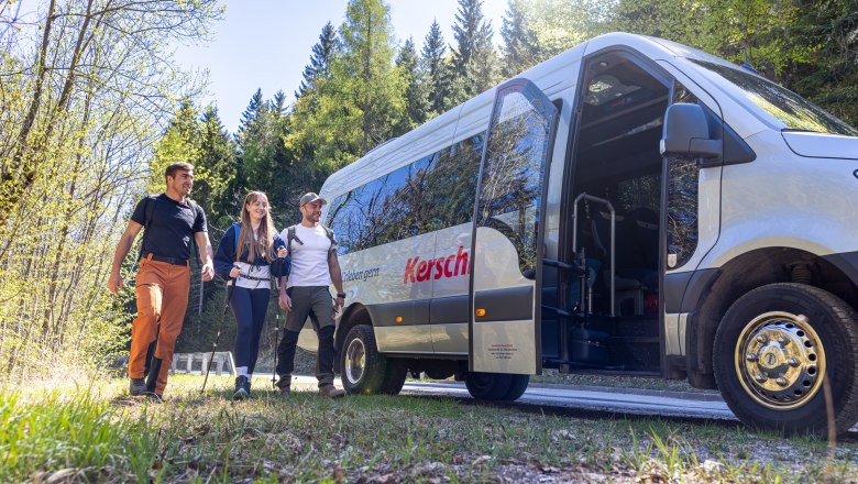 Wanderbus, © NÖVOG/Buchegger Wanderbus, © NÖVOG/Buchegger