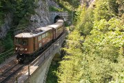 Mit dem Erlebniszug Ötscherbär über die Viadukte der Strecke, © NB/Gregory
