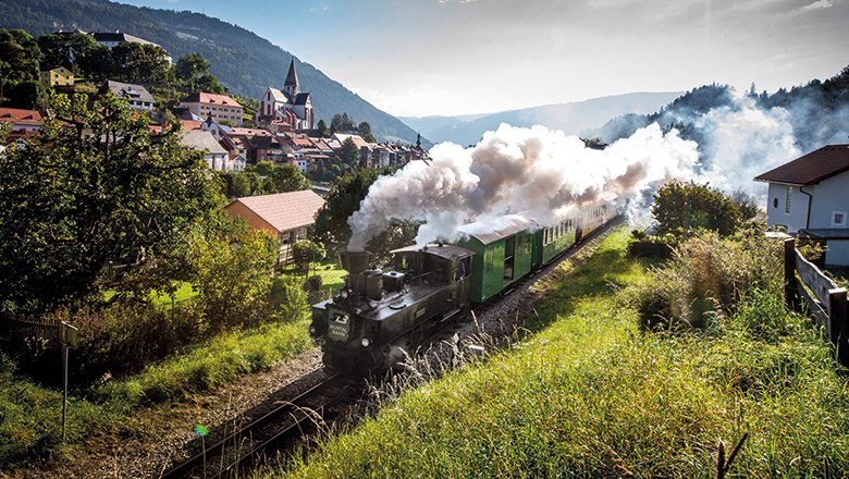 Murtalbahn Dampfzug, © StB – ikarus.cc