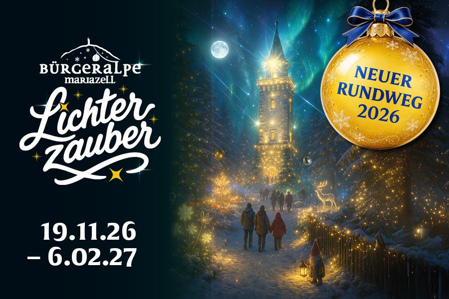 Eine Nacht voller Licher beim Lichterzauber erleben.