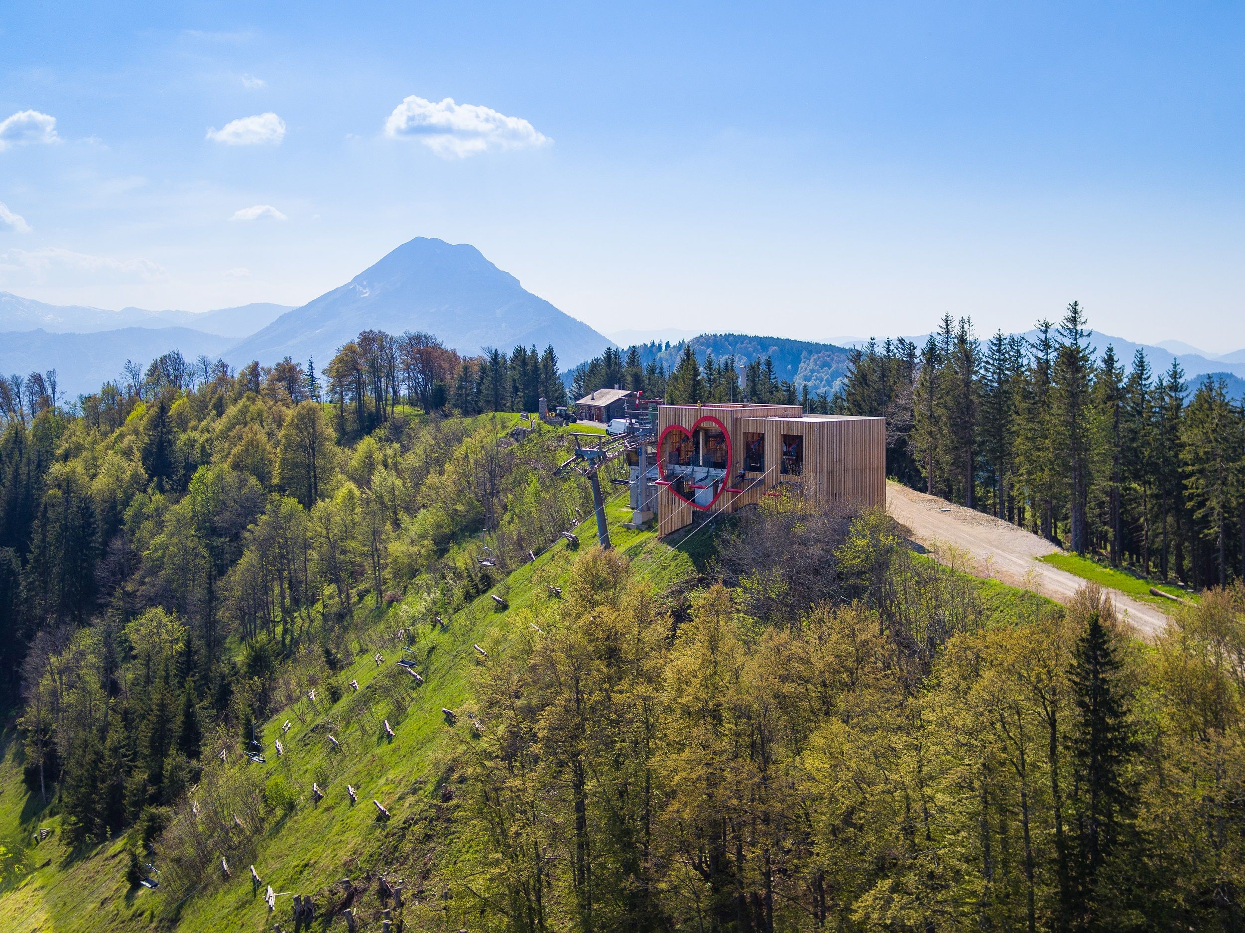 Panorama Hennesteck mit Zipline-Start