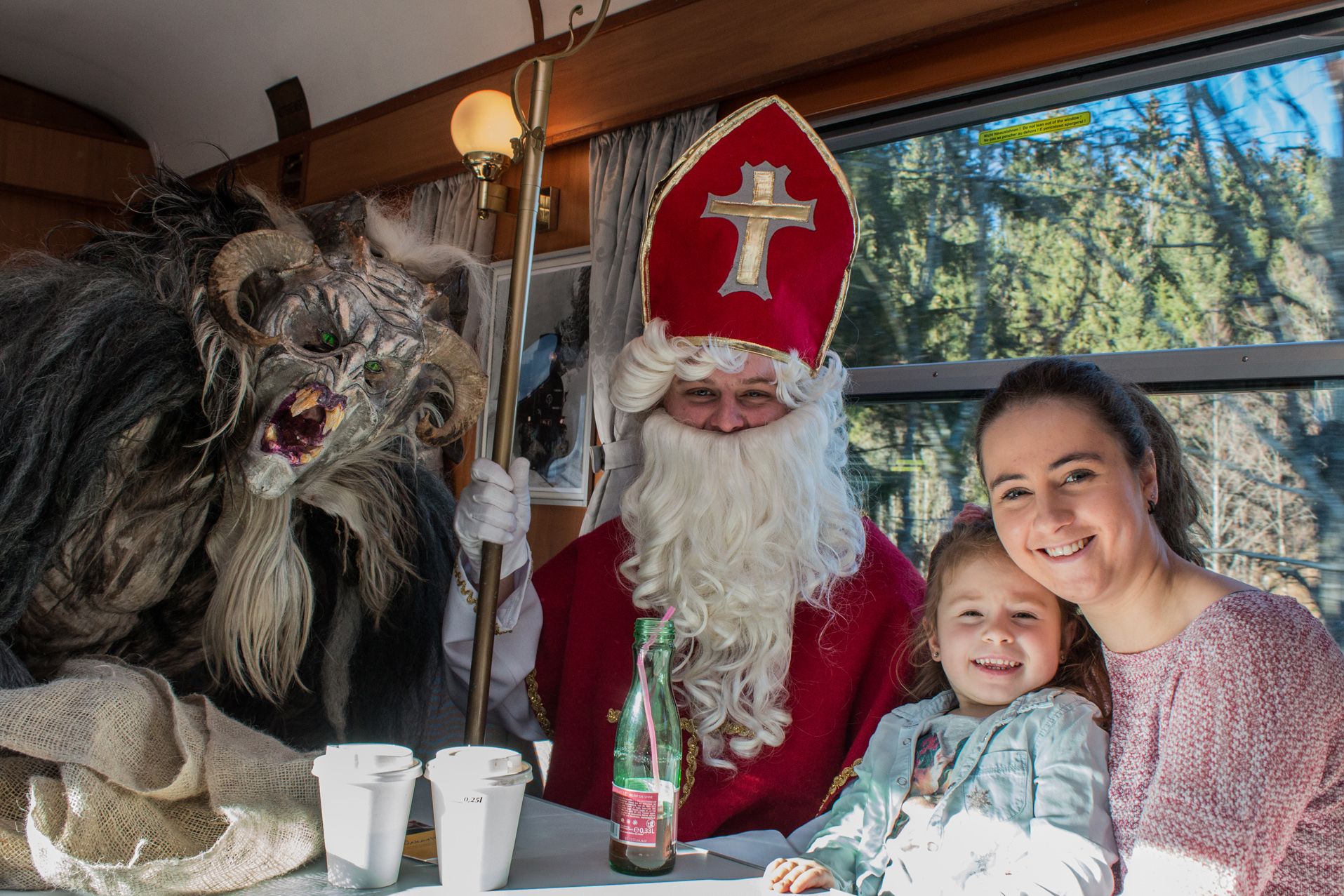 Krampus und Nikolaus