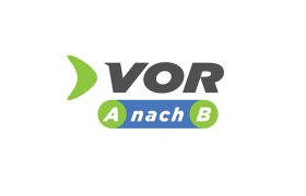 Werbung für VOR mit VOR Logo