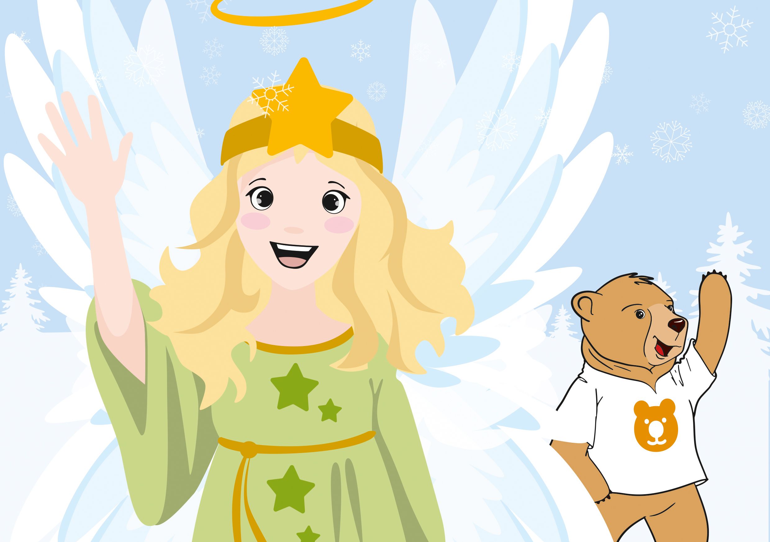 Das Christkind und der Ötscherbär.