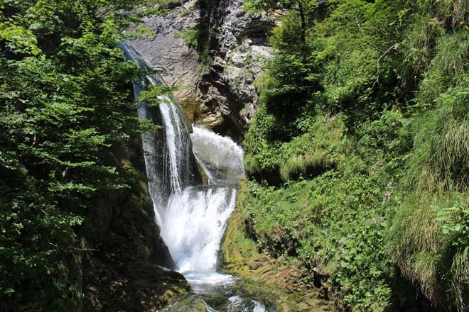 Erlebnis Wasser beim Trefflingfall, © Mostviertel Tourismus/Pöchhacker