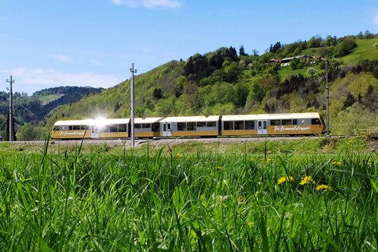 Klimaschonend Reisen mit der Mariazellerbahn, © NB/Weinfranz.at