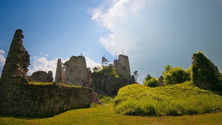 alte Ruine in Rabenstein