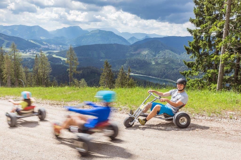 Spaß mit den Mountaincarts
