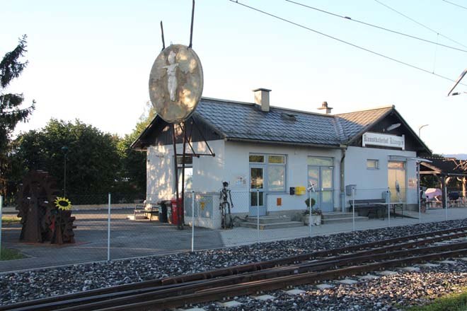 Kunstbahnhof Klangen, © Gemeinde Weinburg