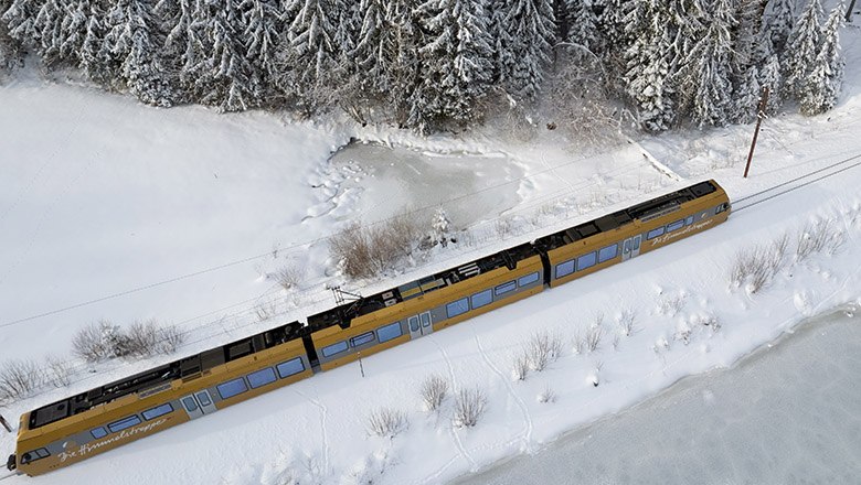 Himmelstreppe im Schnee, © NB/Bollwein